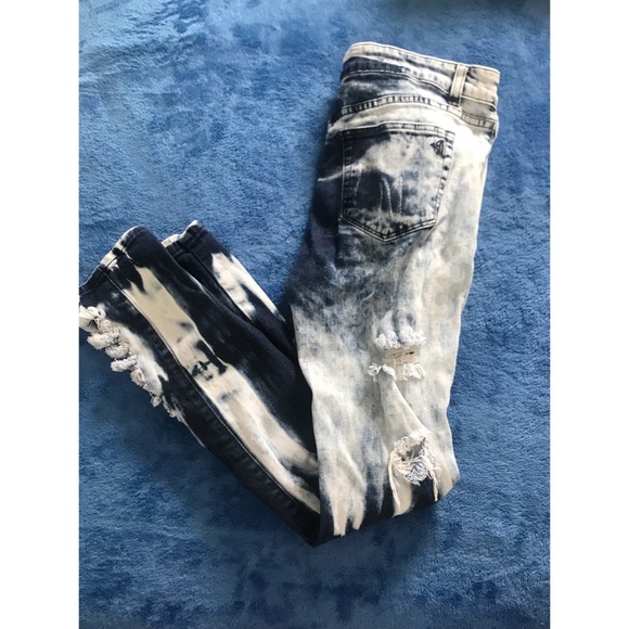 VIP Jeans Denim - 🎟 VIP Jeans | Distressed Acid Skinny Jeans